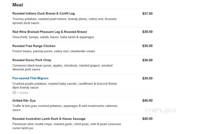 Courtright's Restaurant - Willow Springs, IL menu_pic