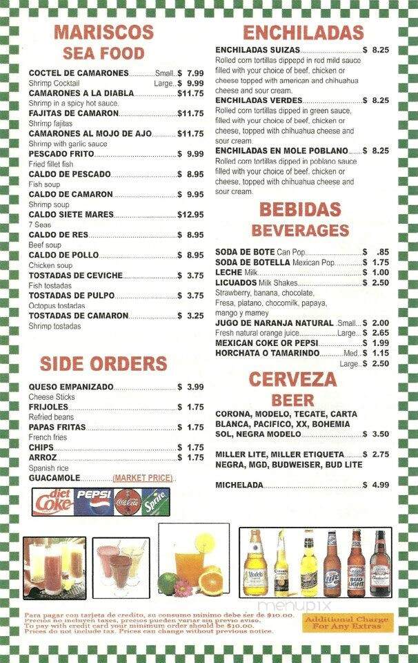 El Rodeo Tacos - Streamwood, IL menu_pic