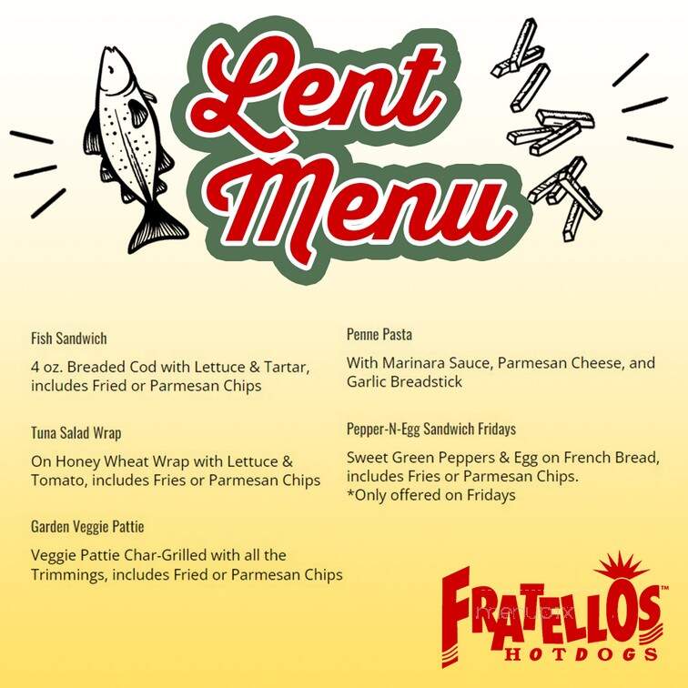 Fratellos Hot Dogs - Volo, IL menu_pic
