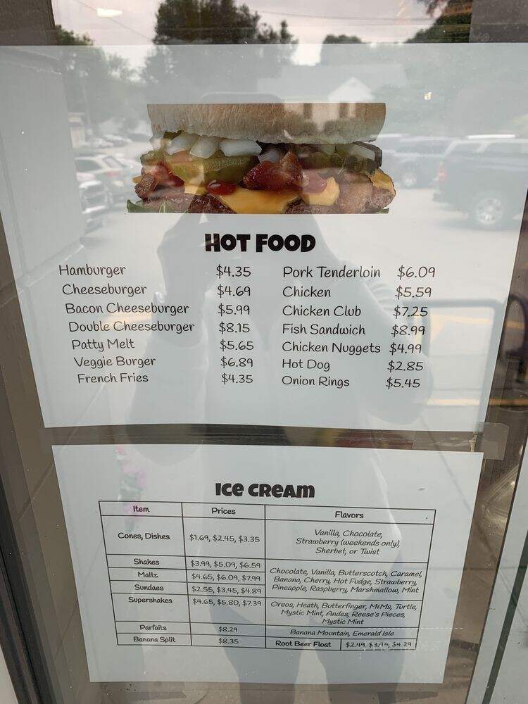 Menu of Christy Creme in Council Bluffs, IA 51503