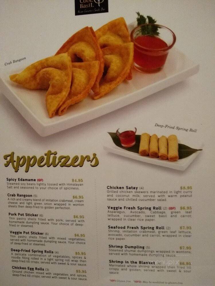 Cool Basil - Clive, IA menu_pic