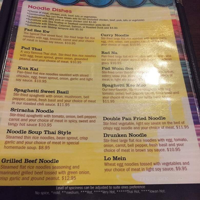 Cool Basil - Clive, IA menu_pic