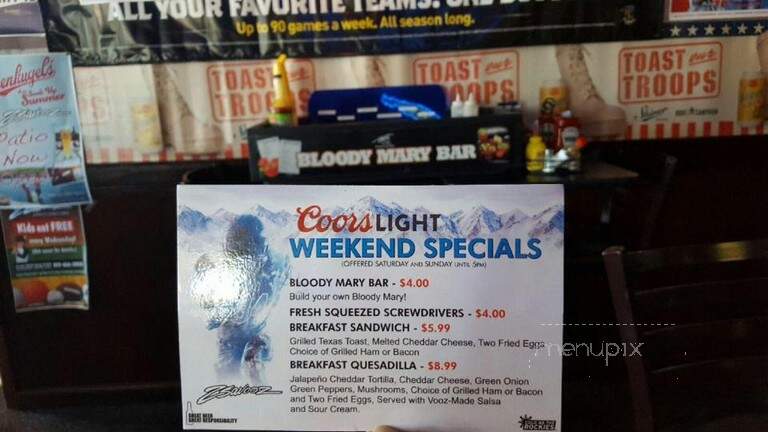 Zsavooz - Cedar Falls, IA menu_pic