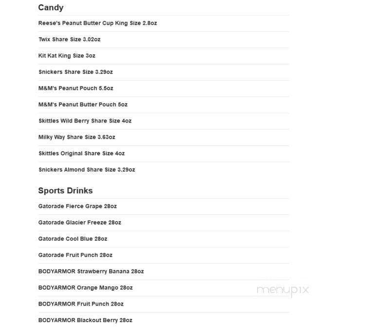 Casey's General Store - Chanute, KS menu_pic