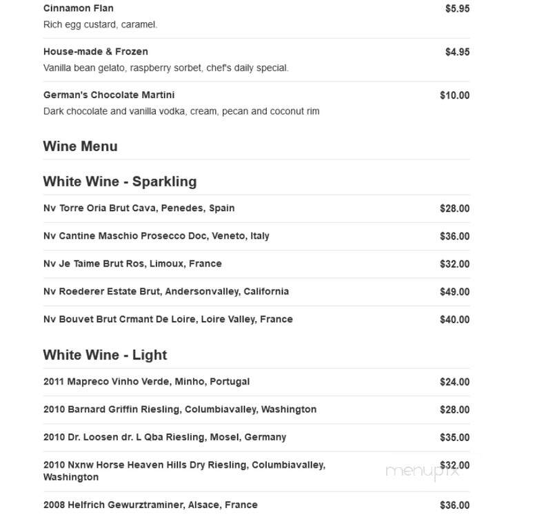 Teller's - Lawrence, KS menu_pic