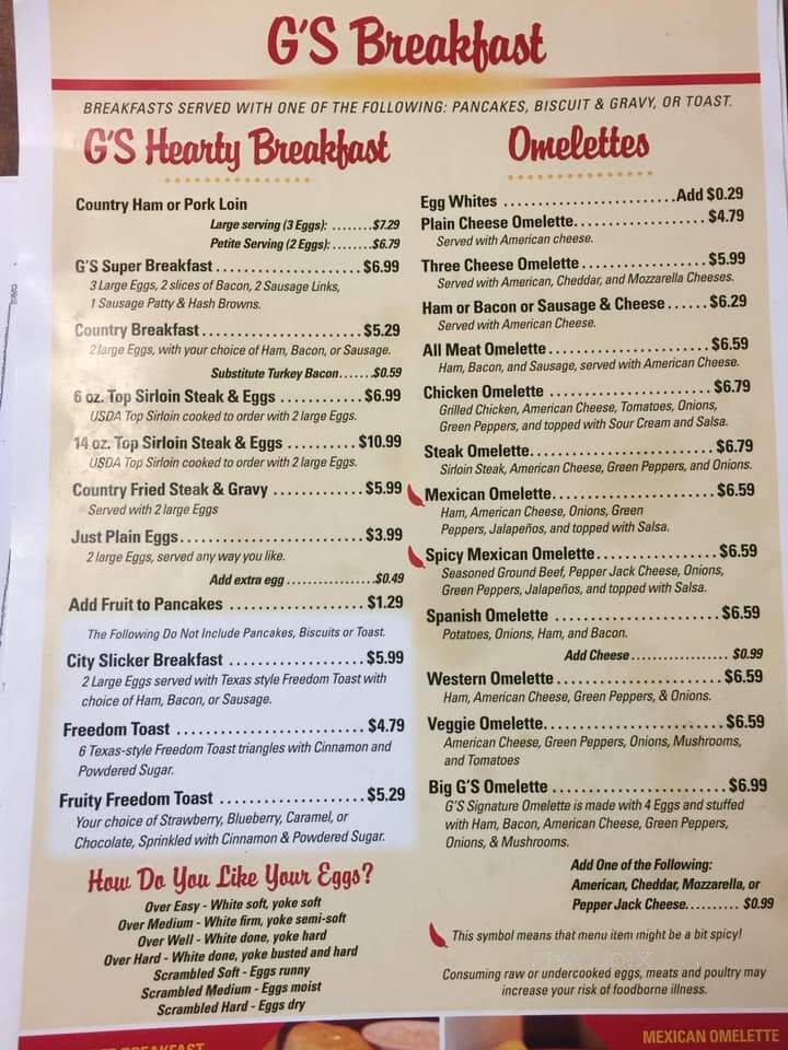 G's Pancake House - Oak Grove, KY