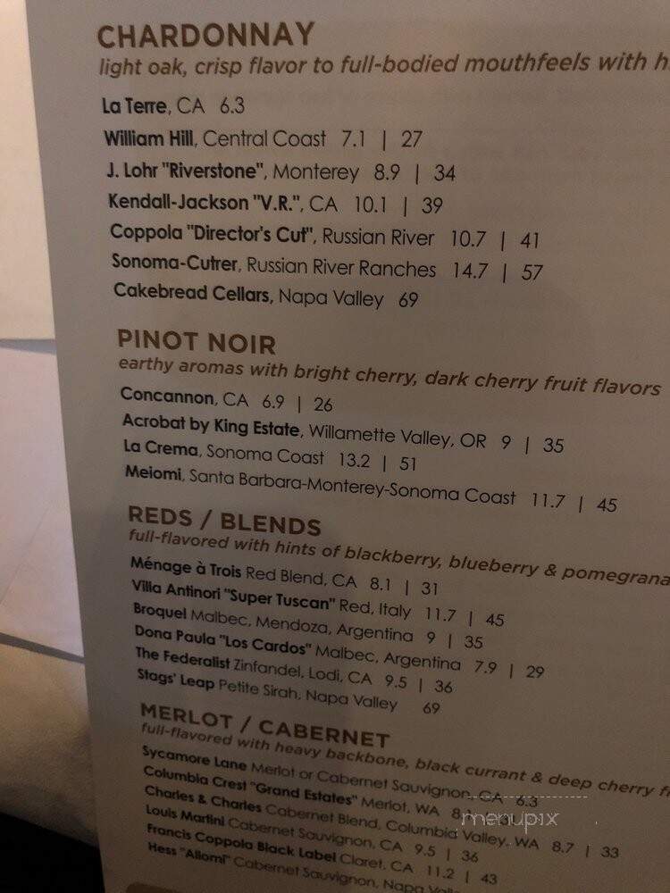 Bonefish Grill - Louisville, KY menu_pic
