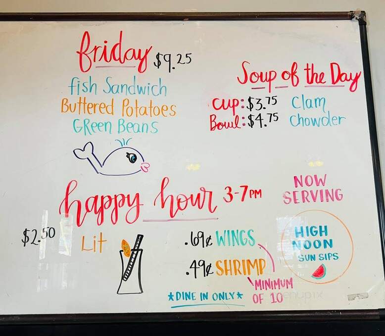 Hoops Grill & Sports Bar - Louisville, KY menu_pic