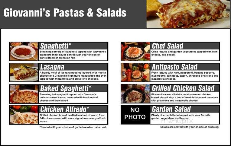 Giovanni's - South Williamson, KY menu_pic