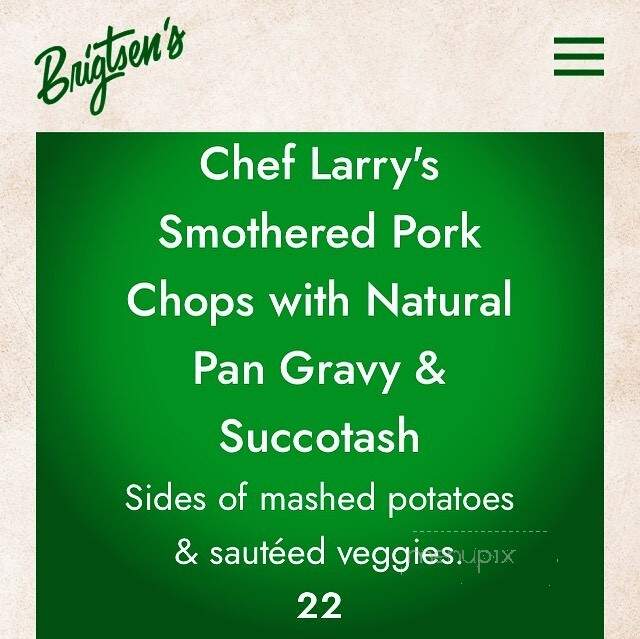 Brigtsen's Restaurant - New Orleans, LA menu_pic