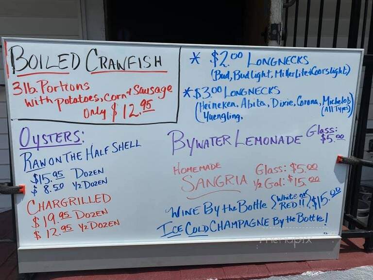 Jack Dempsey's Restaurant - New Orleans, LA menu_pic