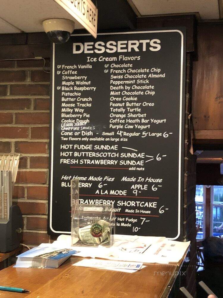 Barnacle Billy's - Ogunquit, ME menu_pic