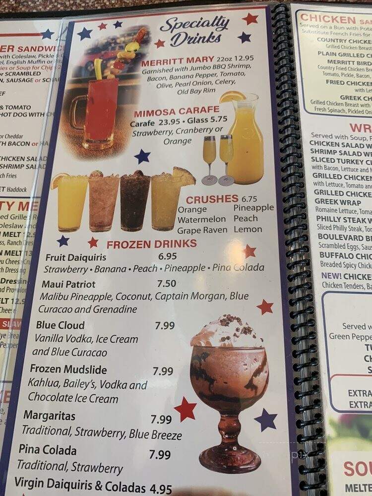 Boulevard Diner - Dundalk, MD menu_pic