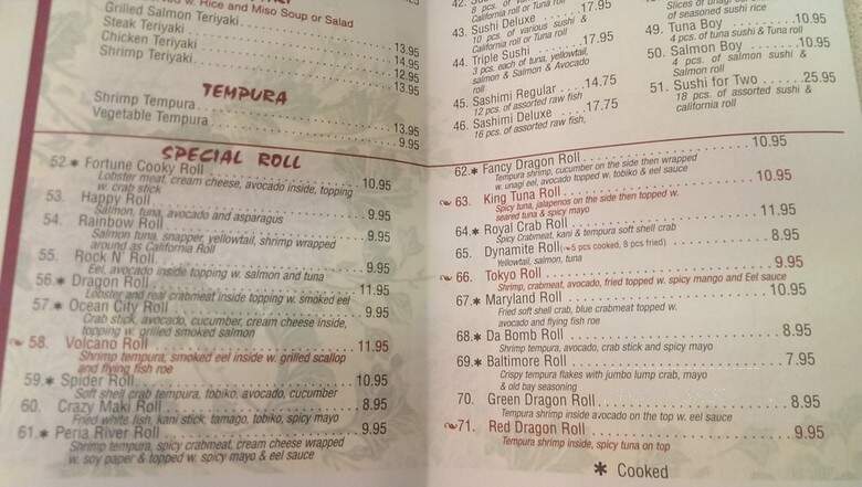 Fortune Cooky Restaurant - Glen Burnie, MD menu_pic