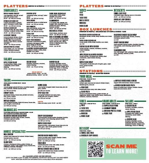 Greene Turtle - La Plata, MD menu_pic