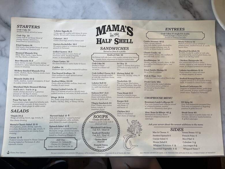 Mama's On The Half Shell - Baltimore, MD