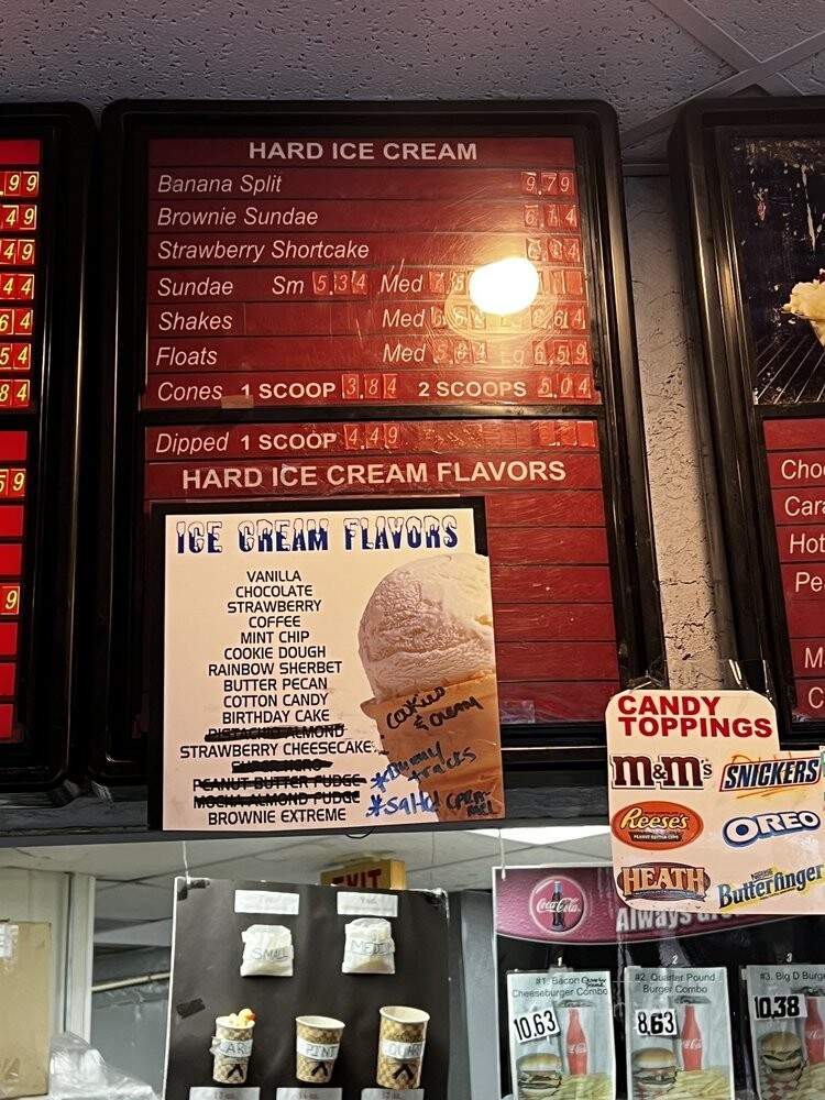 Tastee Freez - North Beach, MD menu_pic