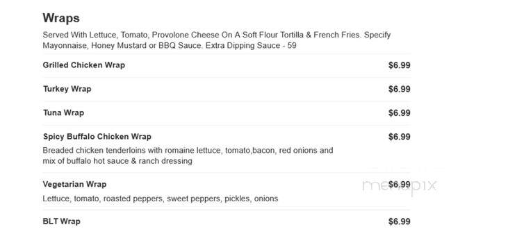 Tim's Pizza & Subs - Salisbury, MD menu_pic