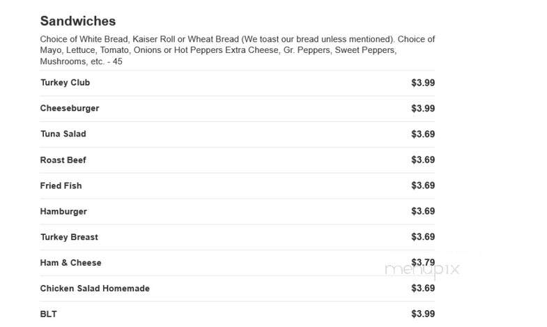 Tim's Pizza & Subs - Salisbury, MD menu_pic