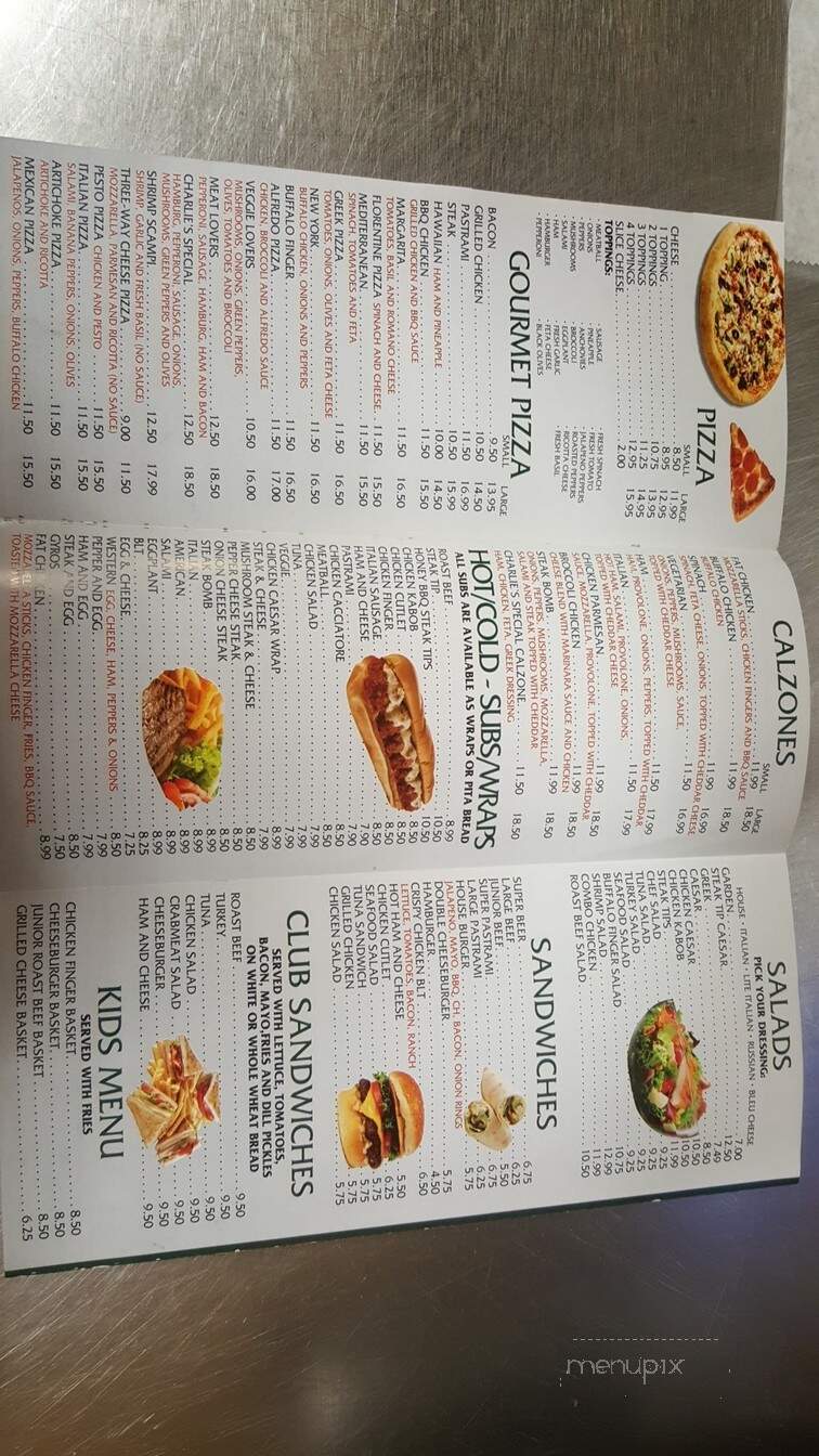 Charlie's Roast Beef - Middleton, MA menu_pic