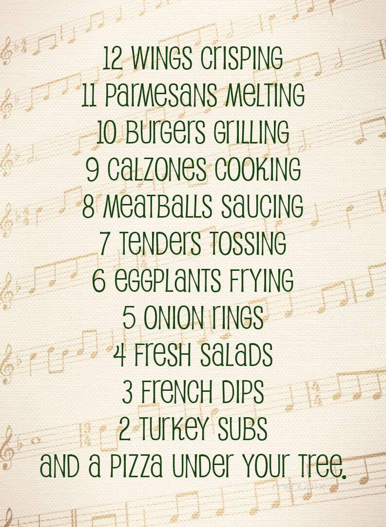 Dean Park Pizza - Shrewsbury, MA menu_pic
