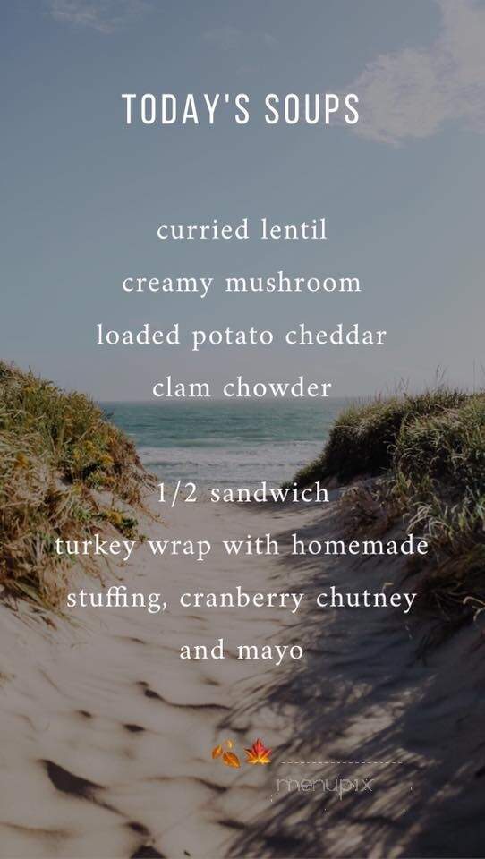Fog Island Cafe - Nantucket, MA menu_pic