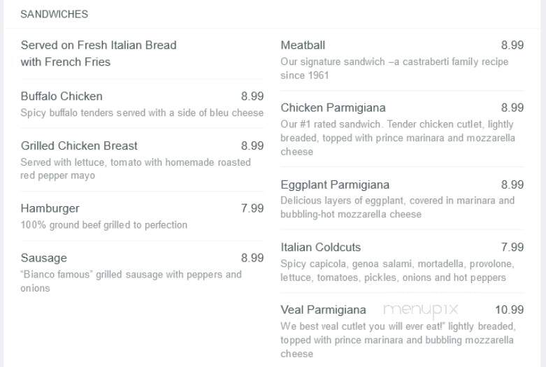 Giggles Comedy Club - Saugus, MA menu_pic