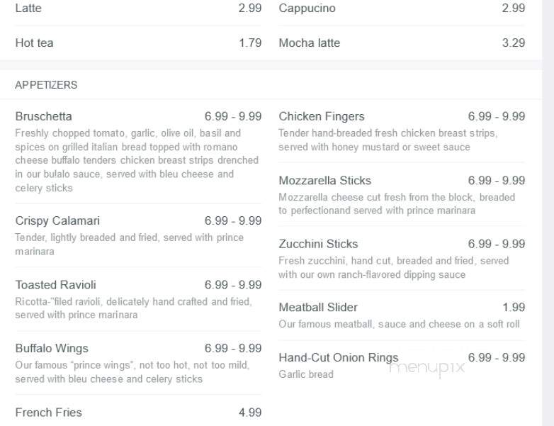 Giggles Comedy Club - Saugus, MA menu_pic