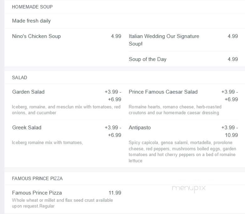 Giggles Comedy Club - Saugus, MA menu_pic