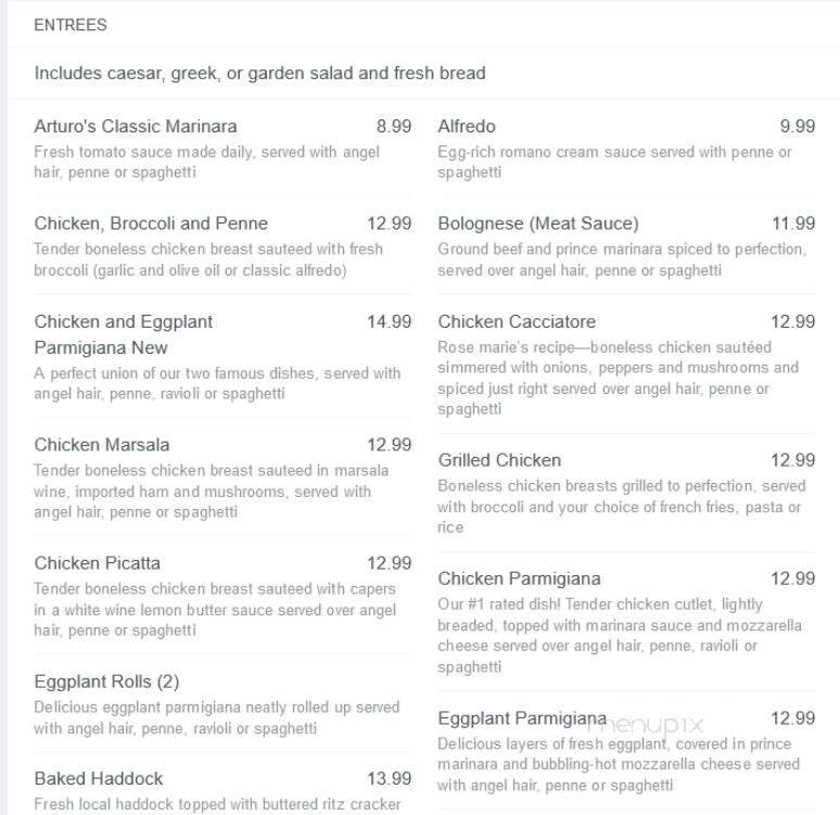 Giggles Comedy Club - Saugus, MA menu_pic