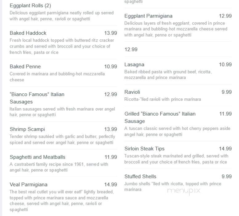 Giggles Comedy Club - Saugus, MA menu_pic