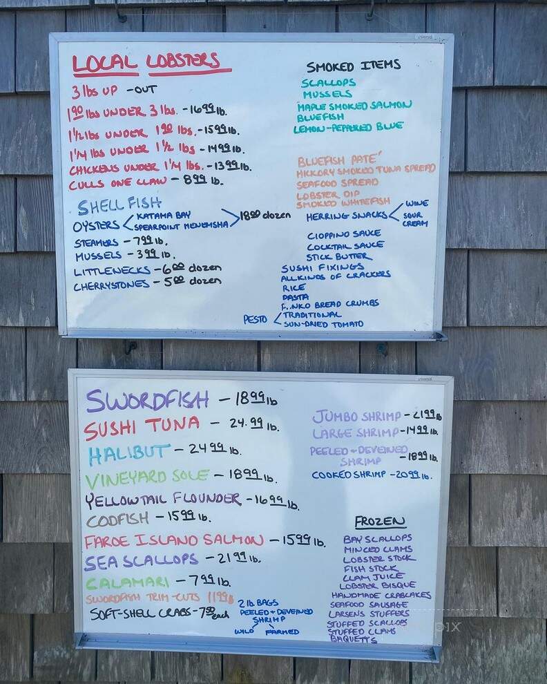 Larsen's Fish Market - Chilmark, MA