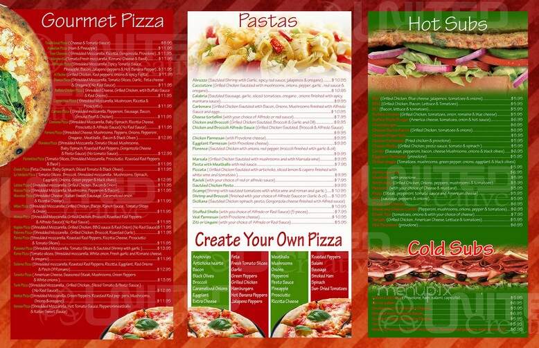 Maynard Pizza House - Maynard, MA menu_pic