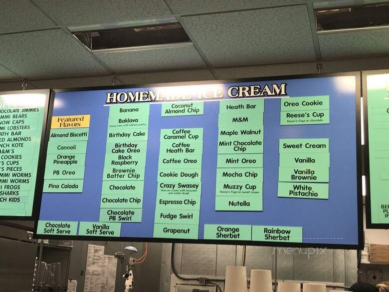 Meletharb Ice Cream - Wakefield, MA menu_pic