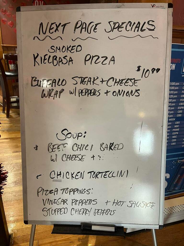 Next Page Cafe - Weymouth, MA menu_pic