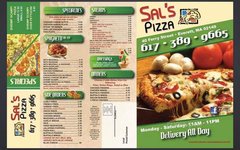Sal's Pizza - Everett, MA