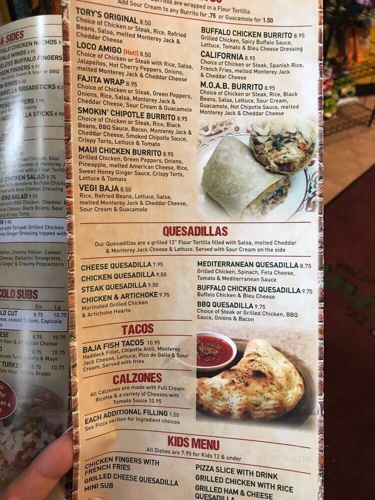 T C Lando's Sub & Pizzeria - Hudson, MA menu_pic