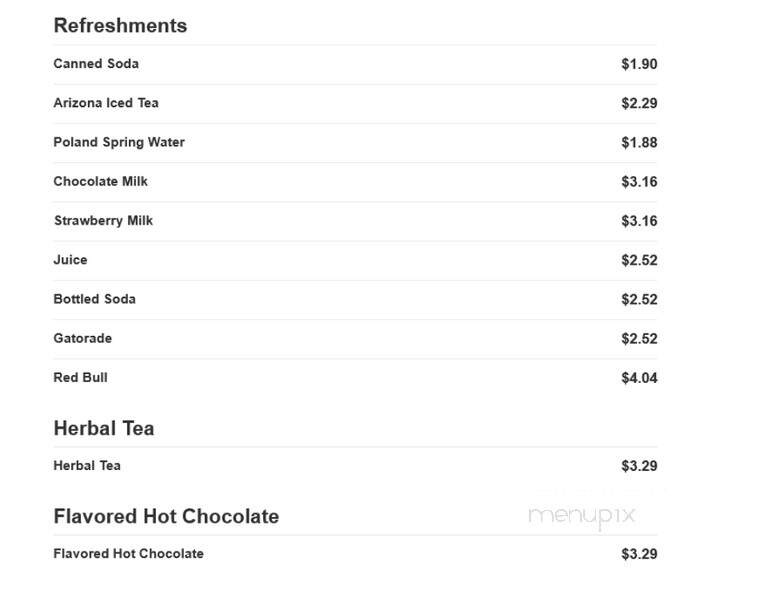 Walnut Street Coffee Cafe - Lynn, MA menu_pic