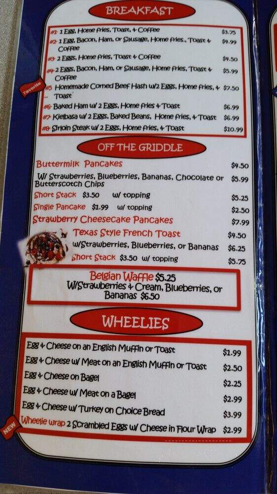 Wheelhouse Diner - North Quincy, MA