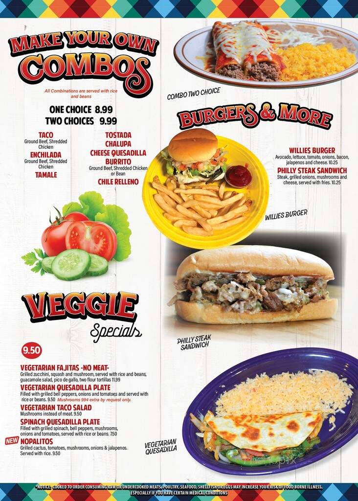 Los Charros Mexican Restaurant - Conyers, GA menu_pic