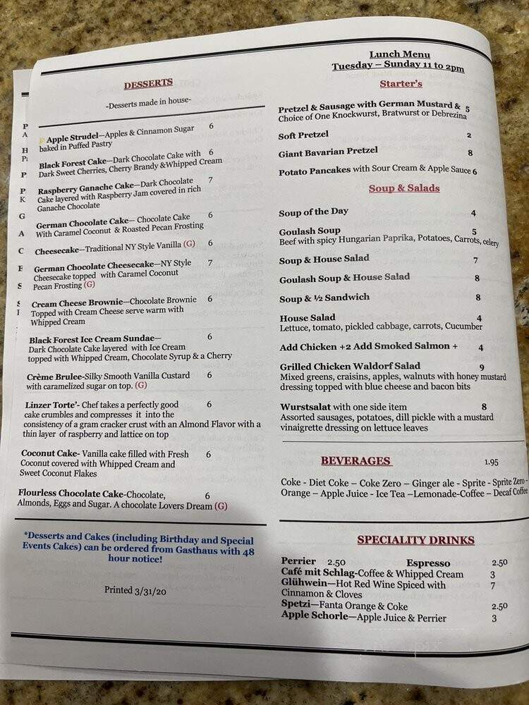 Gasthaus Le Cafe - Cumming, GA
