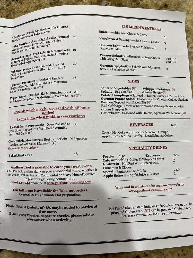Gasthaus Le Cafe - Cumming, GA