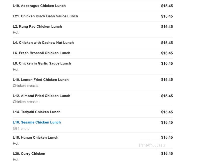 Royal Chef - Fayetteville, GA menu_pic