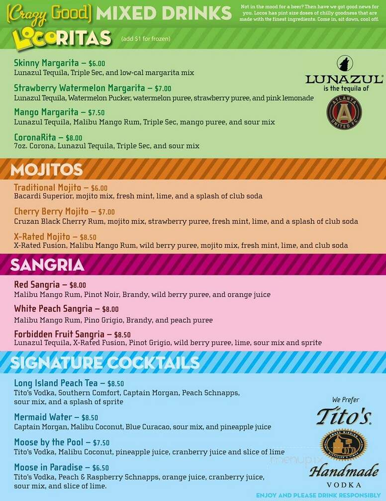 Locos Grill & Pub - Athens, GA
