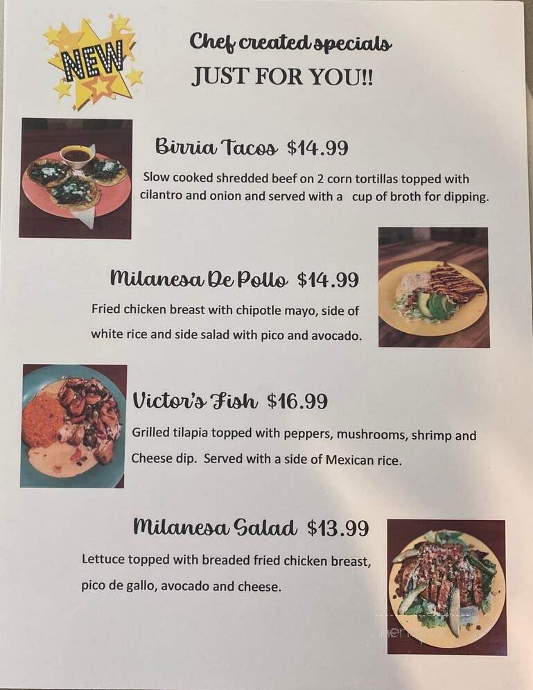 San Diego Mexican Restaurant - Locust Grove, GA menu_pic