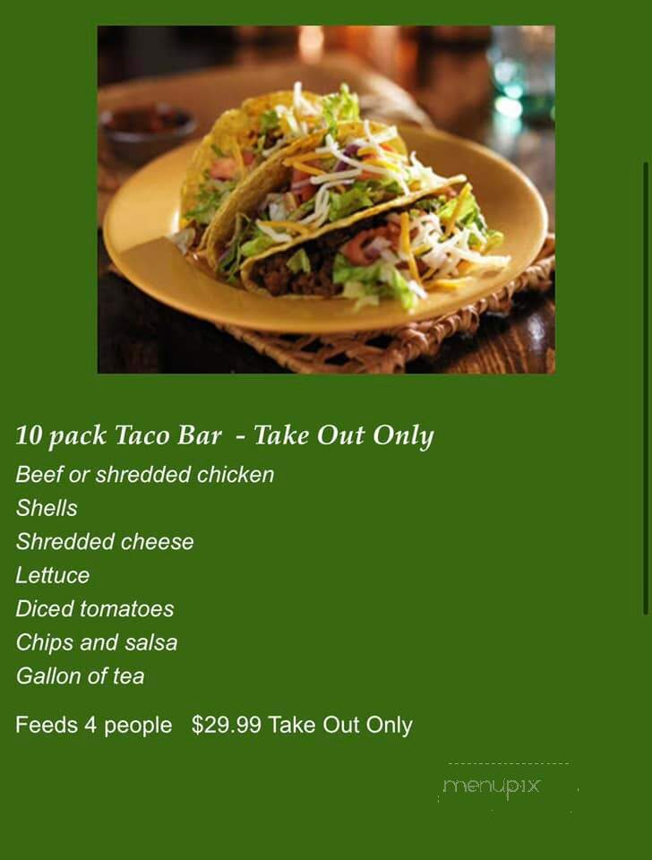 San Diego Mexican Restaurant - Locust Grove, GA menu_pic