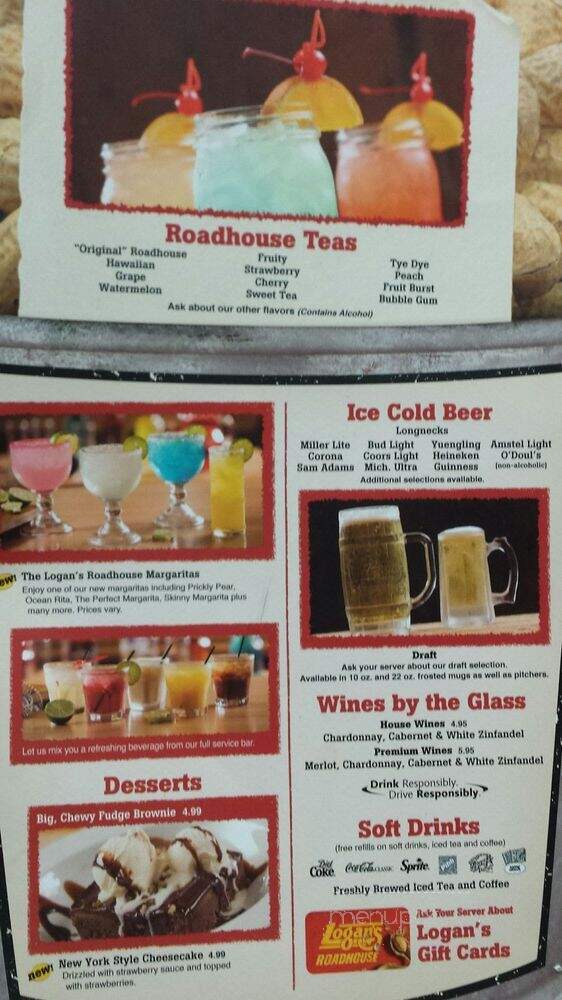 Logan's Roadhouse - Augusta, GA menu_pic