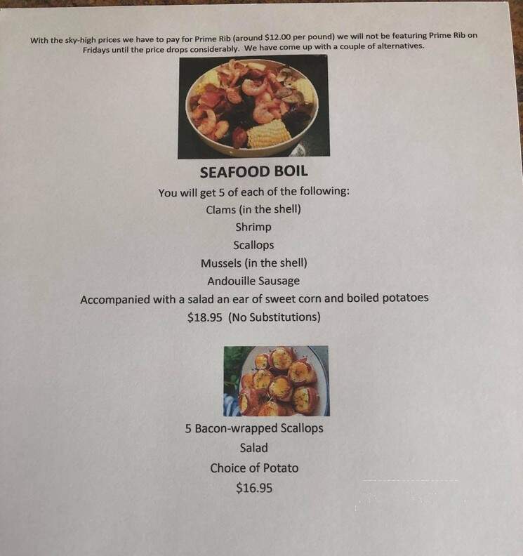 Bonfire Bar & Grille - Litchfield, MN menu_pic