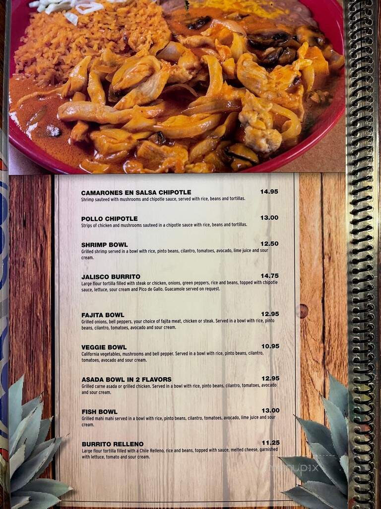 Fiesta Mexicana - Red Wing, MN menu_pic