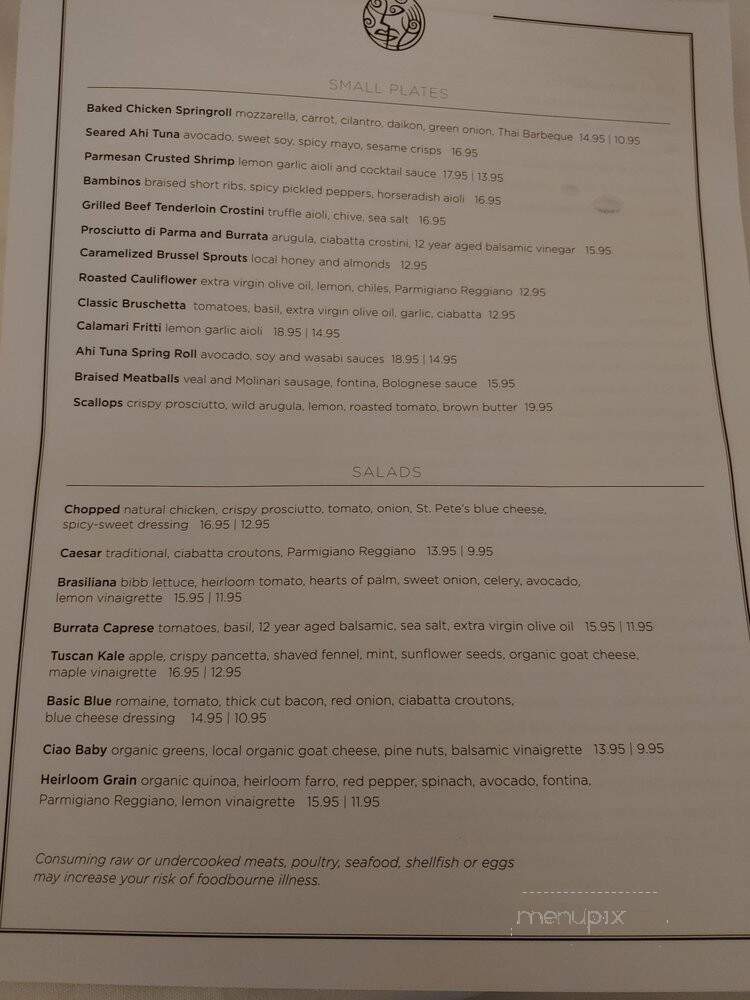 Ciao Bella - Bloomington, MN menu_pic